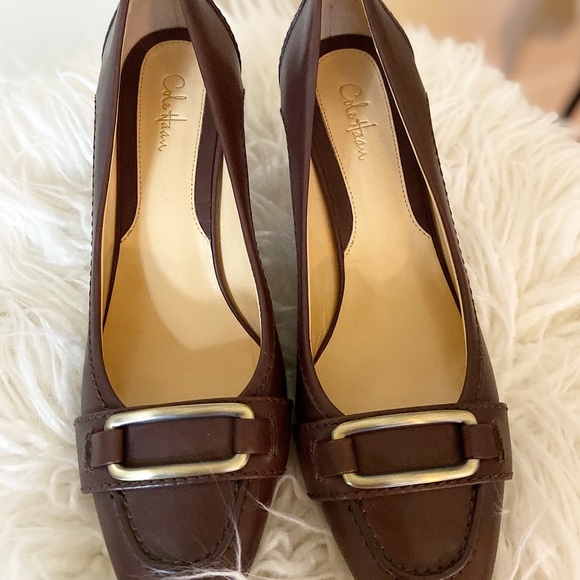 NEW Cole Haan Mocha Brown Heels - Picture 2 of 5
